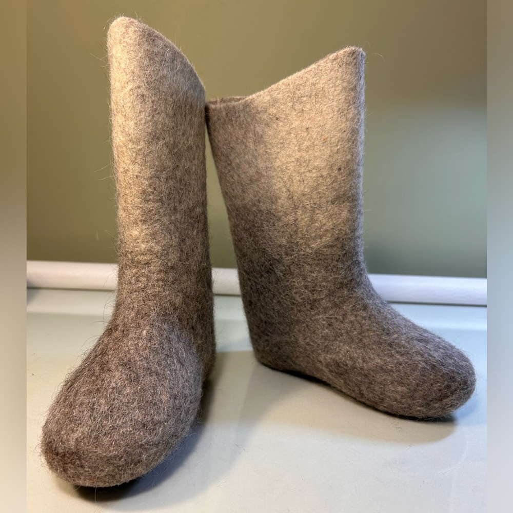 Felt Boots Valenki Chesanki Wool Winter UGG Mukluks Kids Size ~1